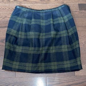 GAP Wool and Leather Skirt